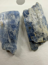 Load image into Gallery viewer, Blue Kyanite Studs (raw)