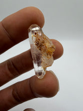 Load image into Gallery viewer, Double Terminated Golden Healer Quartz point