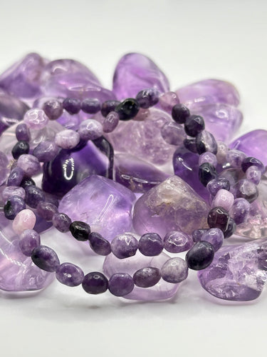 Lepidolite bracelet