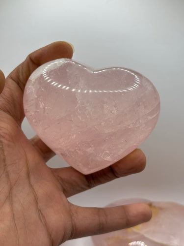 Rose Quartz Heart