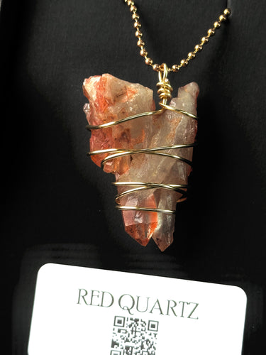 Hematoid Quartz (Red Quartz)