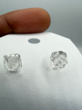 Load image into Gallery viewer, Diamond Quartz Studs