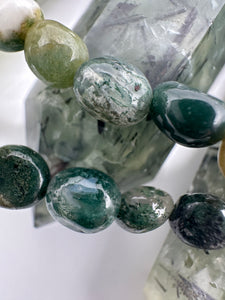 Moss Agate bracelet