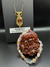Load image into Gallery viewer, Red Amethyst necklace