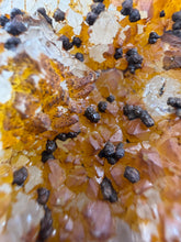 Load image into Gallery viewer, Limonite pseudomorphs after Marcasite nodules on Hematite coated Quartz