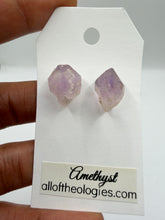 Load image into Gallery viewer, Amethyst Studs