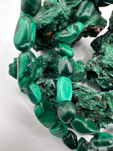 Load image into Gallery viewer, Malachite bracelet (free form)