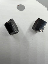 Load image into Gallery viewer, Black Tourmaline studs
