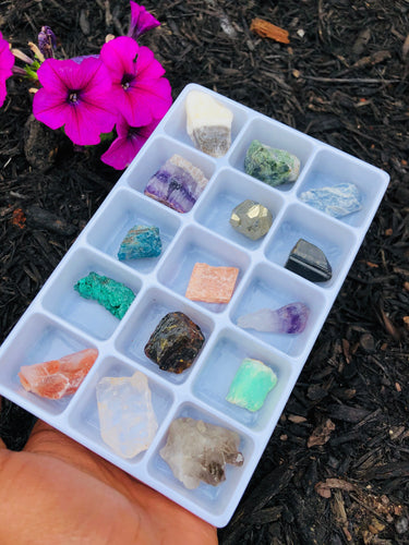 15 piece Chakra Aligning Mineral Set