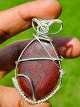 Load image into Gallery viewer, Petrified Wood cabochon pendant