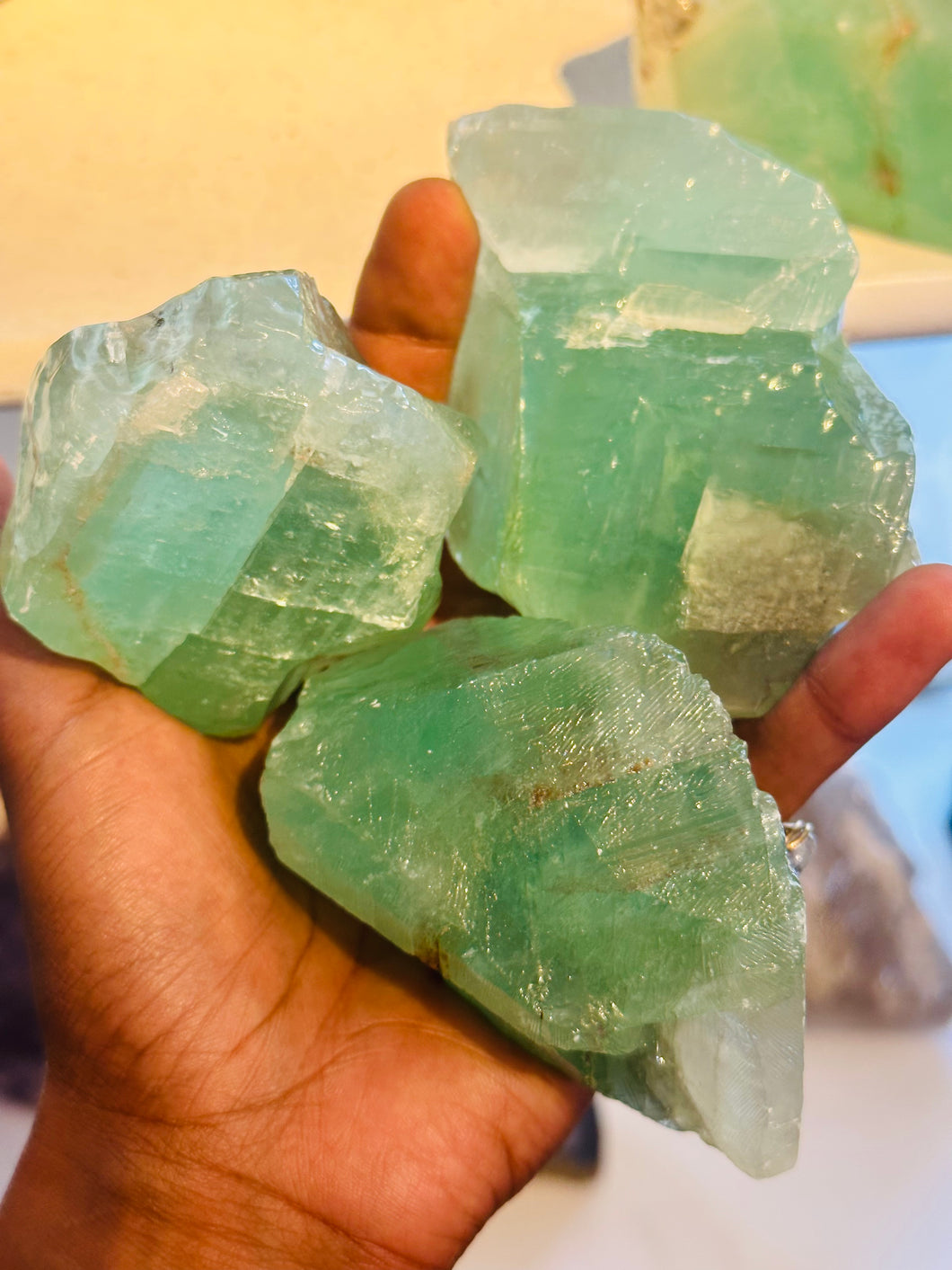 Calcite (Jumbo green)