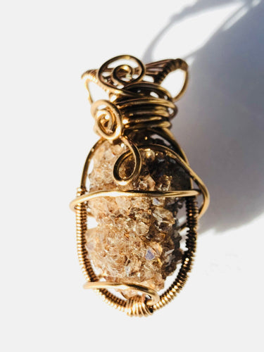 Petrified Wood Pendant