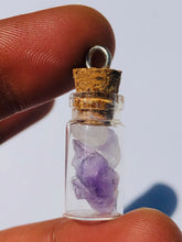 Load image into Gallery viewer, Raw Amethyst Bottle