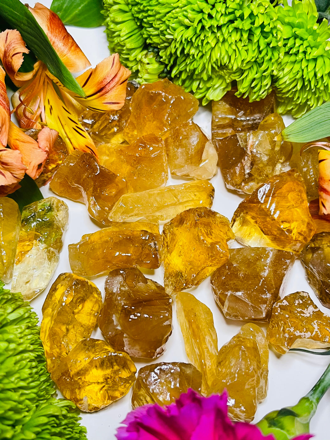 Honey Calcite Stones