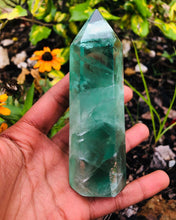 Load image into Gallery viewer, Green Fluorite Healing Tower