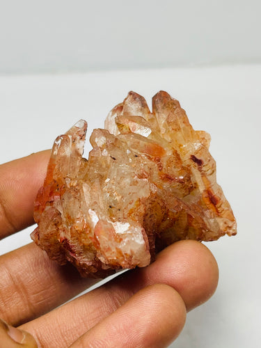 Red Hematoid Quartz cluster
