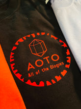 Load image into Gallery viewer, Black &amp; red “AOTO” shirt