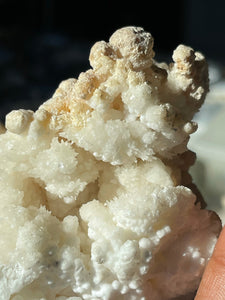White Botryoidal Aragonite Cluster