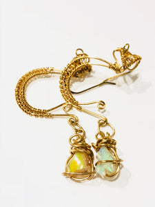 Opal La Luna Earrings