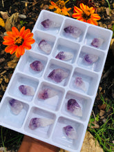 Load image into Gallery viewer, 15 piece Elestial Amethyst Mineral Set