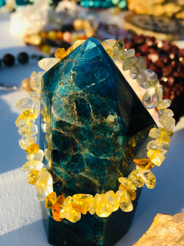 Citrine Bracelet (heat treated)