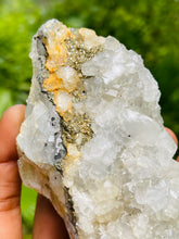 Load image into Gallery viewer, Apophyllite/Pyrite/Citrine cluster