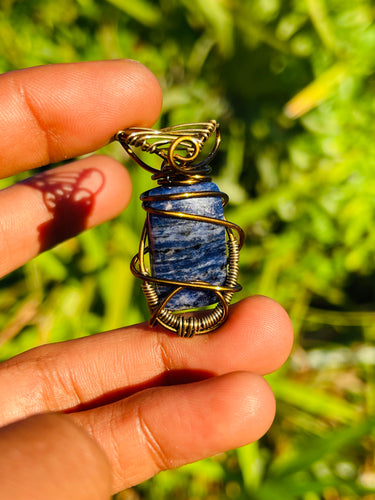 Sodalite pendant