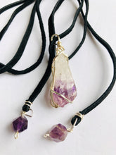 Load image into Gallery viewer, Amethyst Wrap Necklace