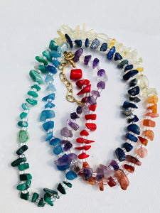 Rainbow Chakra Body Chain