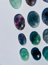 Load image into Gallery viewer, Rainbow Fluorite Palm stone