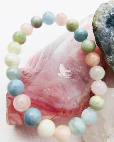 Morganite Bracelet (Round)