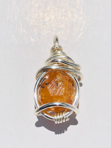 Spessartine Garnet Pendant