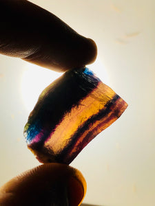 Rainbow Fluorite Rough