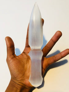 Small Selenite crystalsword