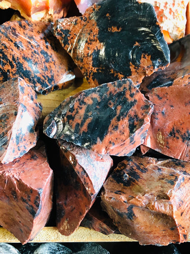 Rough Mahogany Obsidian