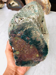 Rough Bloodstone Geode