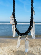 Load image into Gallery viewer, Clear Quartz points choker
