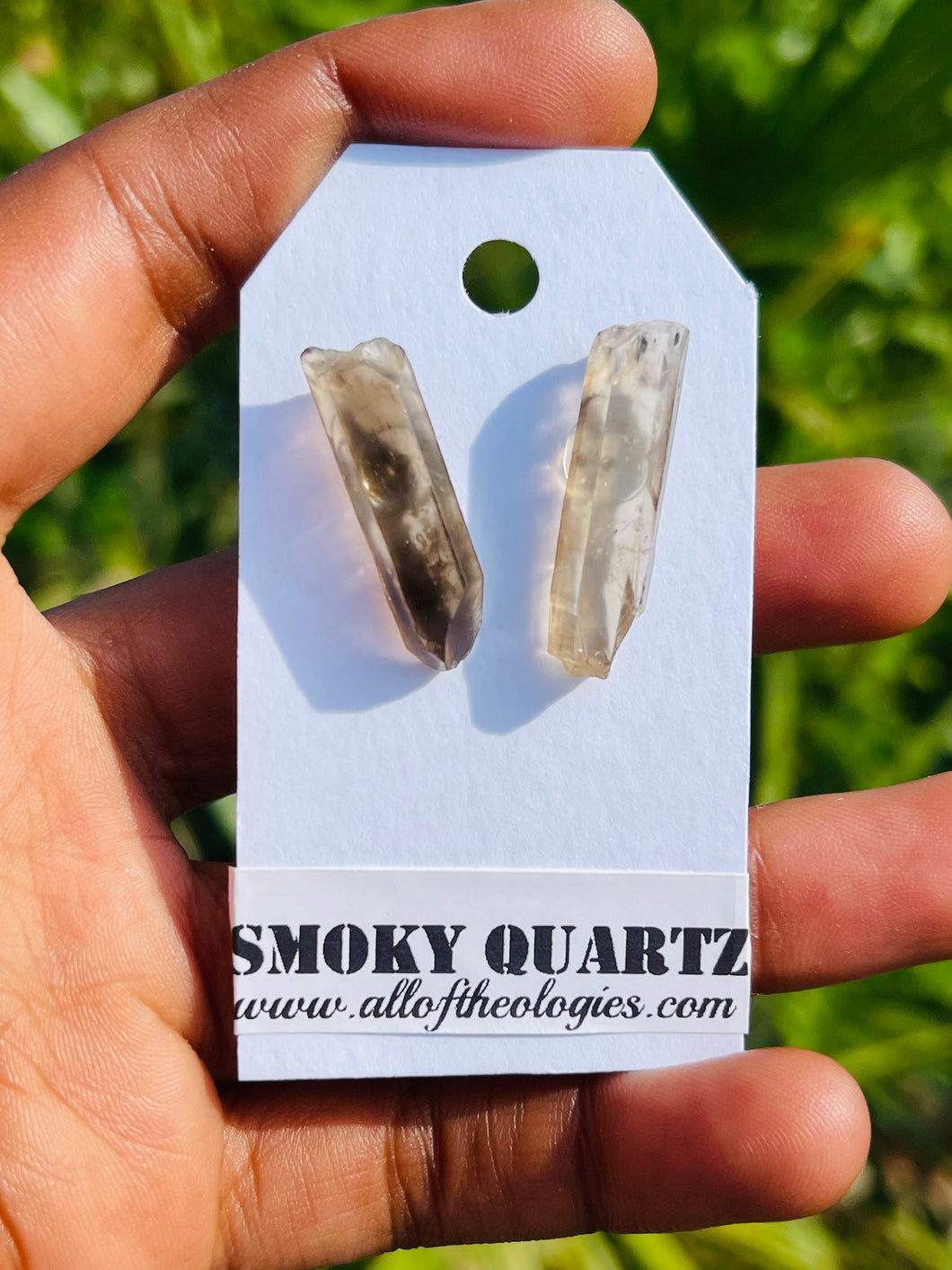 Smoky Quartz earrings