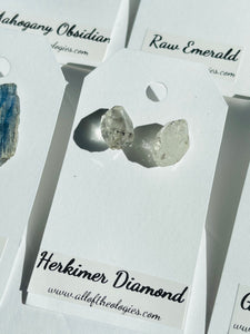 Imperfect Herkimer Diamond Studs