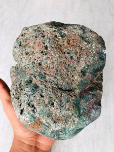 Rough Bloodstone Geode