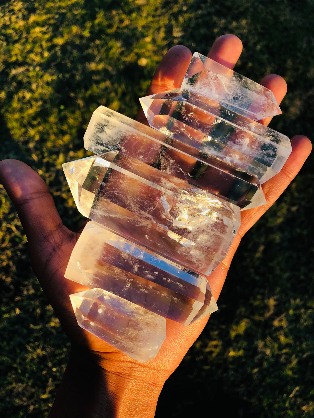 Clear Quartz Tower