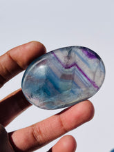 Load image into Gallery viewer, Rainbow Fluorite Palm stone