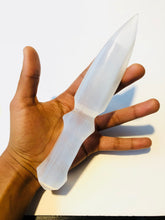 Load image into Gallery viewer, Small Selenite crystalsword