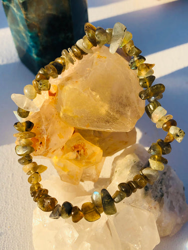 Free form Labradorite Bracelet