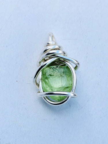 Peridot Crystal Pendant