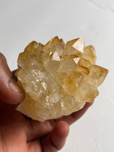 Citrine “flower blossom” cluster