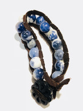 Load image into Gallery viewer, Blue Sodalite Button Power Bracelet