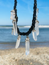 Load image into Gallery viewer, Clear Quartz points choker