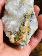 Load image into Gallery viewer, Apophyllite/Pyrite/Citrine cluster