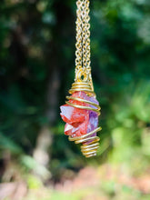 Load image into Gallery viewer, “Red Bay” Amethyst pendant
